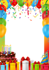 Birthday Frame PNG Transparent Image