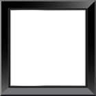Black Classis Transparent PNG Frame
