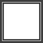 Black and Silver Frame PNG Clipart