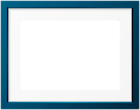 Blue Simple Transparent PNG Frame