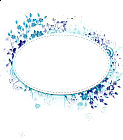 Blue Transparent Frame
