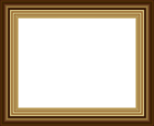 Brown Frame PNG Transparent Clipart