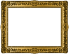 Classic Gold Pictures Transparent PNG Frame