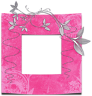 Cute Art Transparent Pink PNG Photo Frame