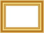 Decorative Gold Frame PNG Clip Art