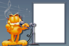 Garfield Transparen PNG Frame
