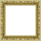 Gold Photo Frame PNG with Brown Ornaments | Gallery Yopriceville - High ...