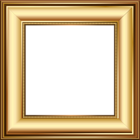 Gold and Brown Transparent Photo Frame