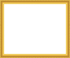 Golden Frame PNG Transparent Clipart