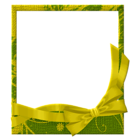 Green and Yellow Transparent Frame