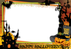Halloween Transparent Large PNG Photo Frame