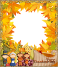 Happy Thanksgiving PNG Photo Frame