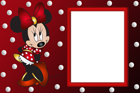 Minnie Mouse Transparent PNG Frame
