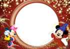 Minnie and Mickey Transparent Kids Frame
