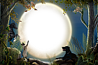 Night Large Transparent Frame