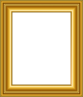 Old Gold Frame Transparent PNG Image
