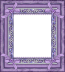Purple Transparent Frame