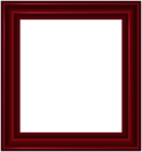 Red Classis Transparent Frame