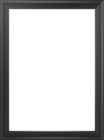 Transparent Classic Black Frame PNG Image