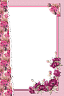 Transparent Flower Pink Frame