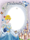Transparent Frame Princess Cinderella