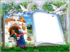 Transparent Kids Fairy Tale World PNG Photo Frame