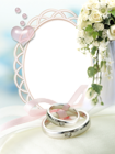 Wedding Transparent Photo Frame