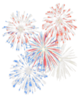 4th July Transparent Fireworks PNG Picture