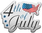 4th of July PNG Clip Art Image
