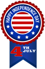 4th of July Seal PNG Clipart