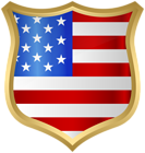 American Badge USA PNG Clip Art Image