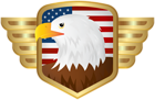 American Eagle Badge PNG Clipart