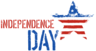 Independence Day Decor PNG Clip Art Image