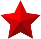 Red Star PNG Clip Art Image