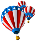 USA Air Balloon PNG Clipart
