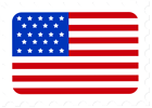USA Flag Postage Stamp PNG Clip Art Image