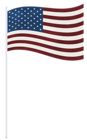 USA Flag Vertical PNG Clipart Picture