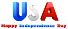 USA Happy Independence Day PNG Clipart