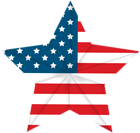 USA Star Flag PNG Clip Art Image