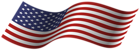 USA Waving Flag PNG Clipart