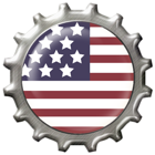 Usa Flag Decoration PNG Clipart