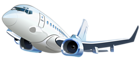 Airplane Transparent Vector Clipart