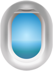 Airplane Window PNG Clip Art Image