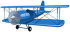 Small Airplane Blue Transparent Image