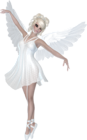 Beautiful White 3D Angel