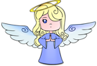 Blue Angel PNG Clipart
