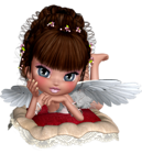 Cute 3D Angel PNG Picture