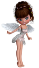Cute 3D Little Angel PNG Picture