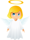 Cute Angel Free PNG Clipart Picture