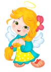 Cute Angel Girl Clipart